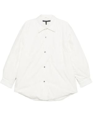 Sofie D'Hoore Button Fastening Coat - White