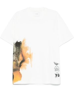 Y-3 Aop Tシャツ - ホワイト
