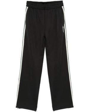 Represent Logo-Detail Track Pant - Black