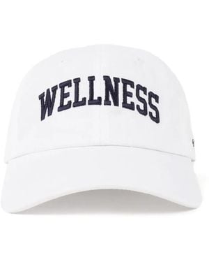 Sporty & Rich Wellness Embroidered Cap - White