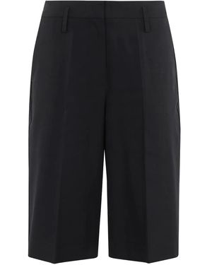 Herskind Bermudas mit Bügelfalten - Blau