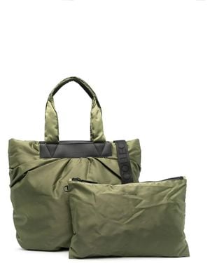 VEE COLLECTIVE Gewatteerde Draagtas - Groen