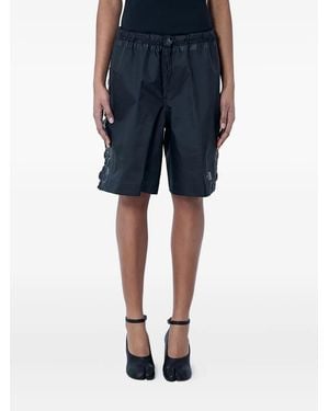 The North Face X Cecilie Bahnsen Ellie Mountain Floral-Embellished Shorts - Blue