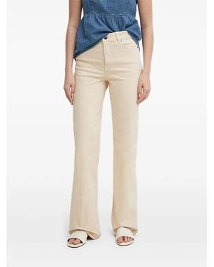 Benetton Jean À Fermeture Boutonnée Avec Passants De Ceinture - Blue