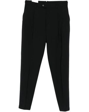 Eleventy Pleated Trousers - Black