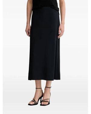 Marc O' Polo A-Line Midi Skirt - Black