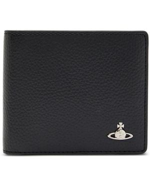 Vivienne Westwood Portefeuille À Logo Embossé - Noir