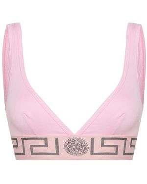 Versace グレカ ブラレット - ピンク