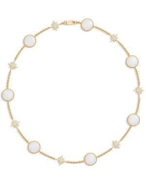 Apm Monaco Collana Nacre Météorites - Metallizzato