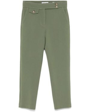 Veronica Beard Renzo Trousers - Green