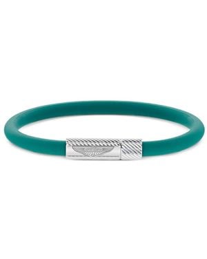 Aston Martin Watches Logo-Engraved Buckle Bracelet - Green