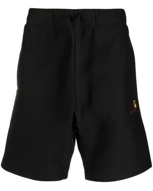 Carhartt Drawstring Cotton-Blend Shorts - Black