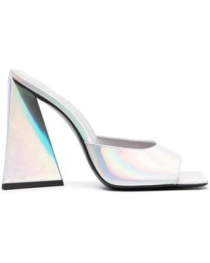 The Attico Slipper & Pantoletten - Weiß