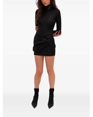 Area Turtleneck Bodysuit - Black