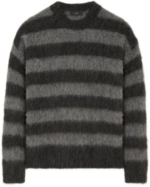 Alanui Gestreifter Pullover - Grau