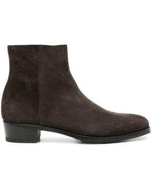Lidfort Suede Boots - Brown