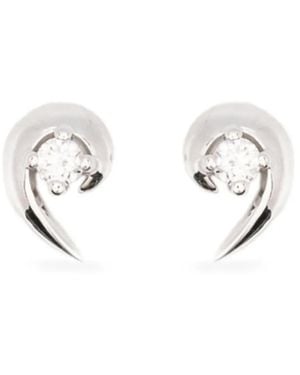 Shaun Leane Talon Diamond Stud Earrings - White