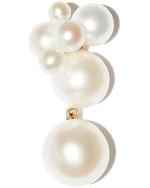 Sophie Bille Brahe Bisou Perle Earrings - White