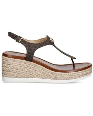 MICHAEL Michael Kors 80Mm Val Sandals - Brown