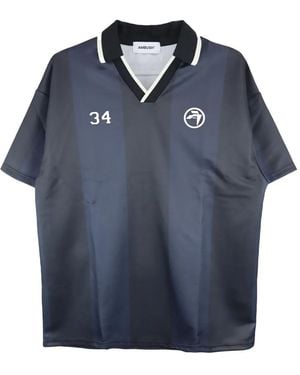 Ambush Soccer ストライプ Tシャツ - ブルー