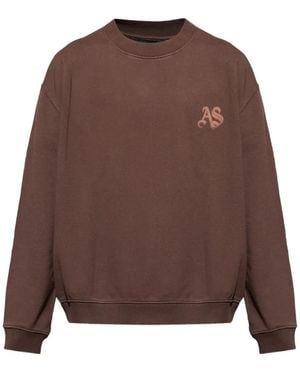 AllSaints Icon Crew-Neck Sweatshirt - Brown