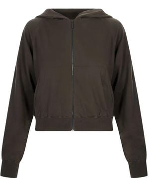 Max Mara Zip-Up Knitted Hoodie - Black