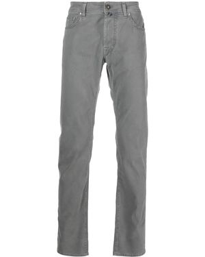 Jacob Cohen Straight Broek - Grijs