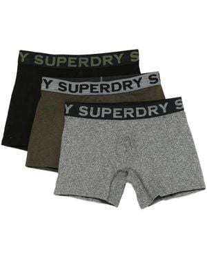 Superdry Slip Con Logo - Nero