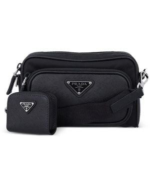 Prada Bolso De Hombro Re-Nylon - Negro