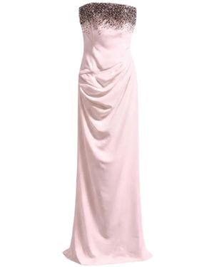 Amen Abendkleid Mit Kristallen - Pink