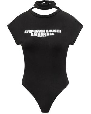 DSquared² Openback Top - Black