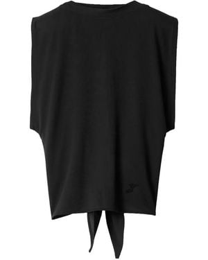 Jacquemus Marcel Open-Back Blouse - Black