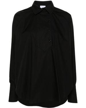 Patou Sustainable Cotton Blouse - Black