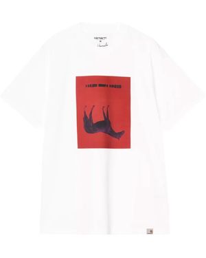 Carhartt Sean Hamilton Graphic-Print T-Shirt - Red