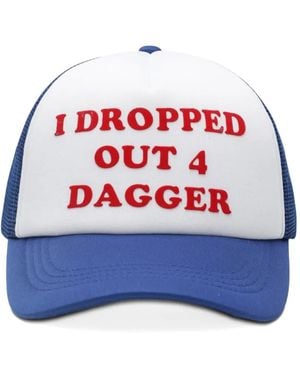 DAGGER Gorra Drop Out Con Panel De Malla - Rojo