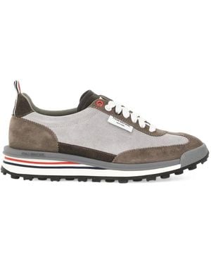 Thom Browne Calf Suede Tech Runner - Multicolor