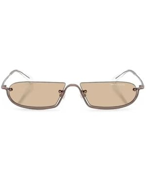 ARMANI EXCHANGE Geometric-Frame Sunglasses - Natural