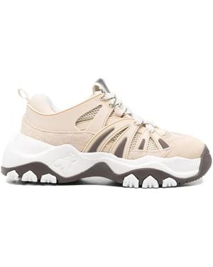 Patrizia Pepe Leather Running Trainers - White