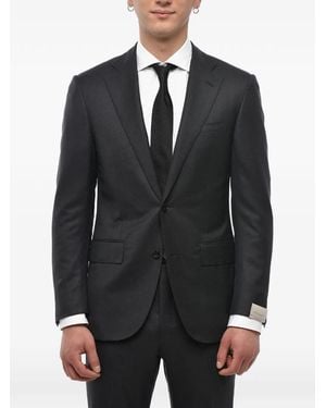 Corneliani Virgin Wool Suit - Black