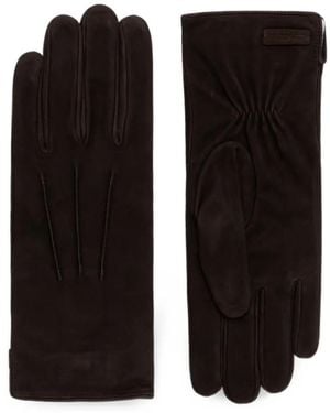 Marc O' Polo Handschuhe Mit Logo-Patch - Schwarz