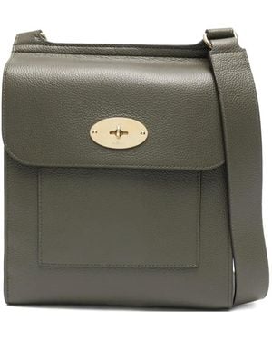 Mulberry Petite Sac À Bandoulière Antony En Cuir - Vert