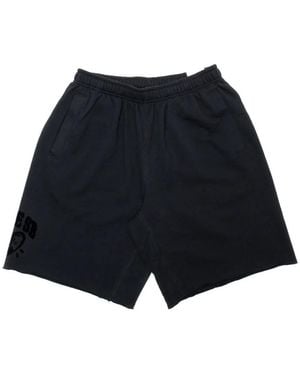Nike Raw-Cut Track Shorts - Blue
