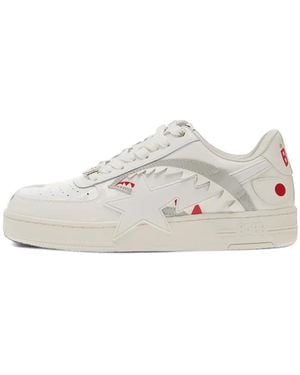 A Bathing Ape Bape Sta Os 1 Trainers - White