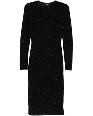 Fabiana Filippi Sequin-Embellished Dress - Black