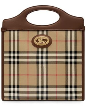 Burberry Small Pocket Bag - Brown