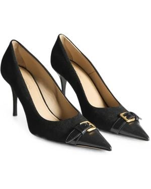 JW Anderson Buckle-Detail Pointed-Toe Pumps - Black