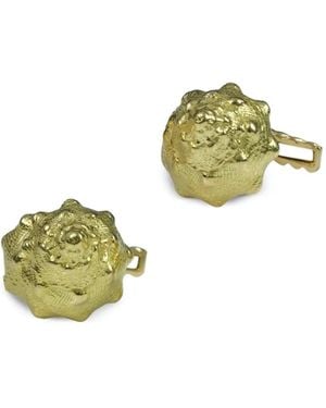 David Webb Conch Shell Cufflinks - Metallic