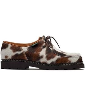 Paraboot Sneakers Mit Animal-Print - Braun