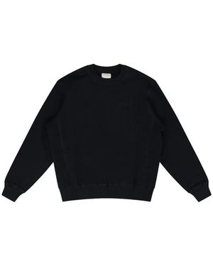 Aimé Leon Dore Tonal-Logo Crewneck Sweatshirt - Black