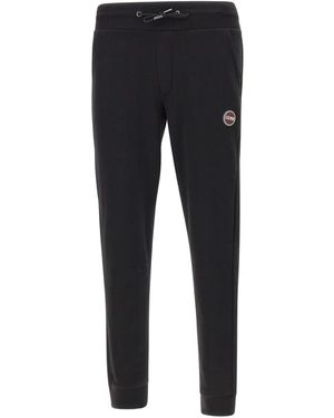 Colmar Jogginghose mit Logo-Patch - Blau
